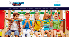 Desktop Screenshot of kidsoutdoorplaysets.com
